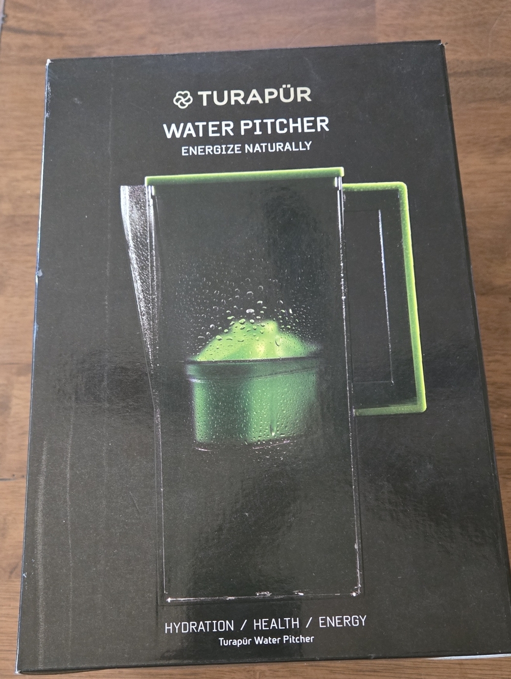 Green Water Pitcher - Hydration & Energy